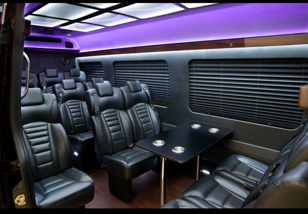 Executive Mercedes Sprinter Interior